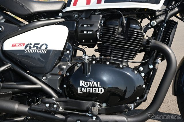 ロイヤルエンフィールド ショットガン650《写真撮影 安藤貴史》