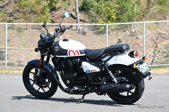 ロイヤルエンフィールド ショットガン650《写真撮影 安藤貴史》