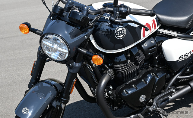 ロイヤルエンフィールド ショットガン650《写真撮影 安藤貴史》