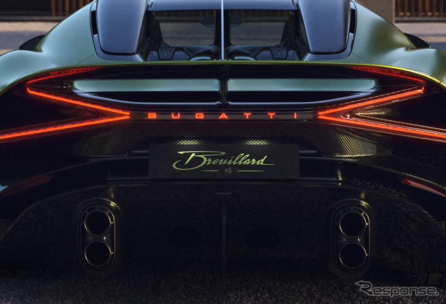 1台限りのブガッティ『ブルイヤール』《photo by Bugatti》