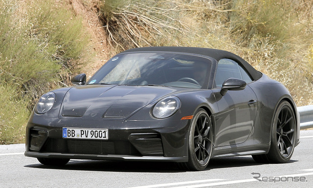 ポルシェ 911スピードスター 新型のプロトタイプ《APOLLO NEWS SERVICE》