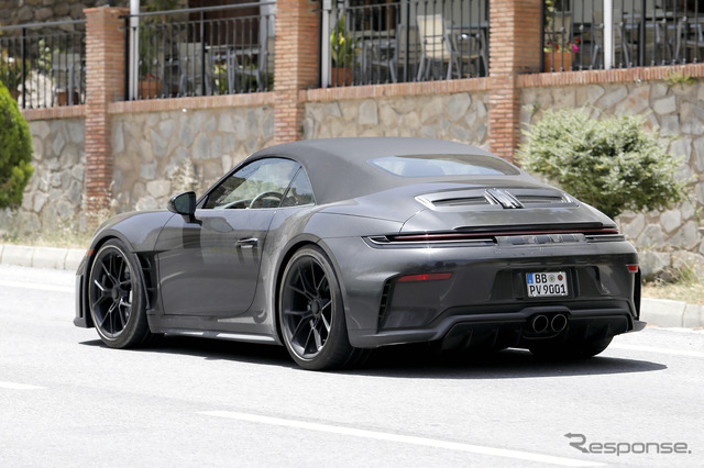 ポルシェ 911スピードスター 新型のプロトタイプ《APOLLO NEWS SERVICE》