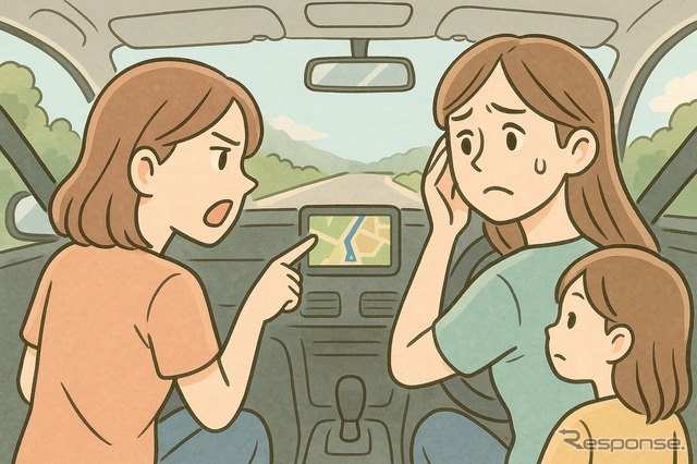 ルートや運転への口出し《画像作成 編集部》