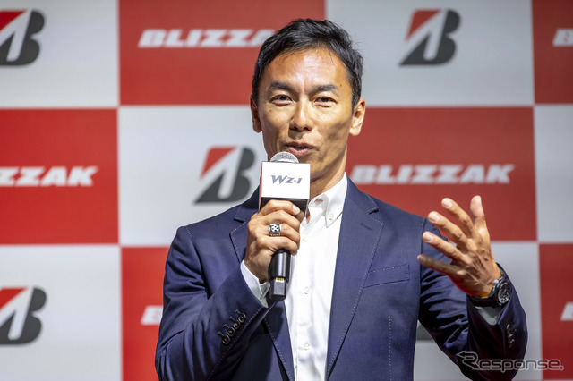 レーシングドライバー 佐藤琢磨選手《写真撮影　山内潤也》