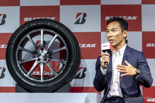 レーシングドライバー 佐藤琢磨選手《写真撮影　山内潤也》