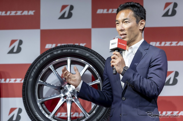 レーシングドライバー 佐藤琢磨選手《写真撮影　山内潤也》