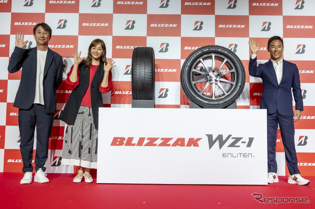長野オリンピック スキージャンプ団体金メダリスト 原田雅彦さん、タレント 藤本美貴さん、レーシングドライバー 佐藤琢磨選手《写真撮影　山内潤也》