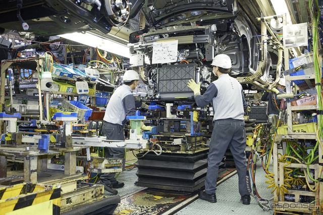 日産自動車の追浜工場《写真提供 日産自動車》