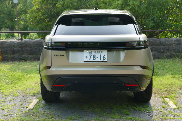 レンジローバー ヴェラール AUTOBIOGRAPHY P400e《写真撮影 島﨑七生人》