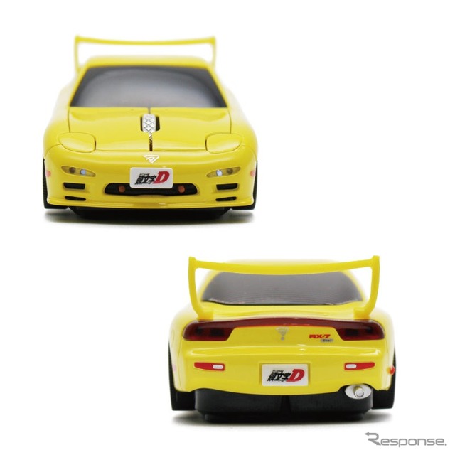 『頭文字D』に登場する高橋啓介の愛車、マツダRX-7(FD3S型)をモチーフにした無線マウス《写真提供 フェイス》