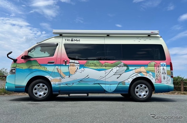 MONET Technologies/三重県鳥羽市:オンライン診療・患者移送車両《写真提供 M-aid》