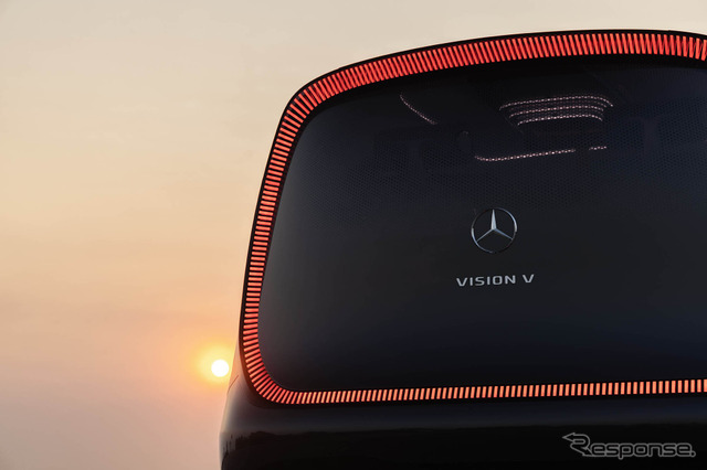 メルセデスベンツ「ビジョンV」《photo by Mercedes-Benz》