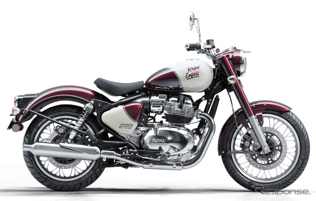 ロイヤルエンフィールド New CLASSIC 650 Vallam Red（ヴァラム・レッド）《写真提供 ピーシーアイ》