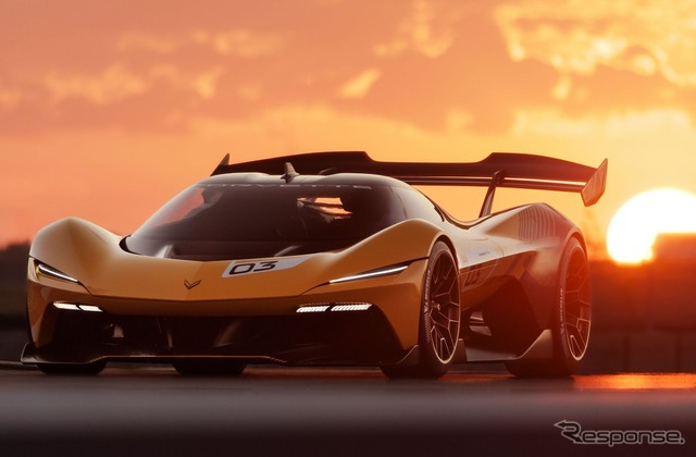 シボレー・コルベット「CX.R Vision Gran Turismo」《photo by Chevrolet》