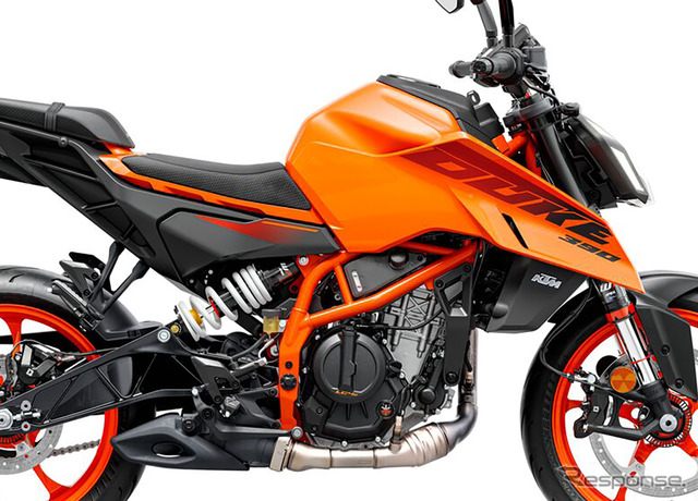 KTM『390 DUKE』2025年モデル《写真提供 KTM》