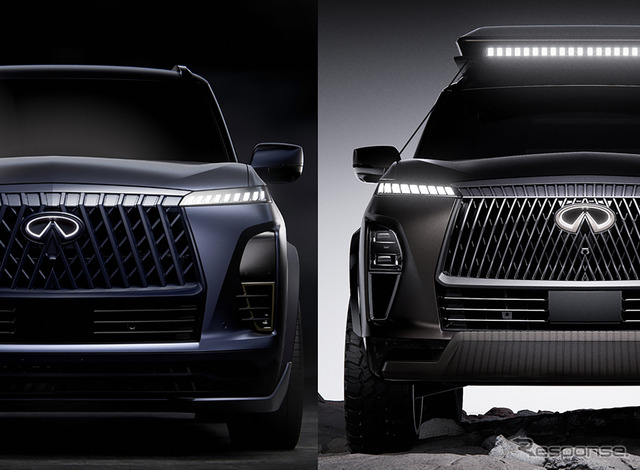 インフィニティQX80トラックスペックとQX80テレインスペック《photo by INFINITI》