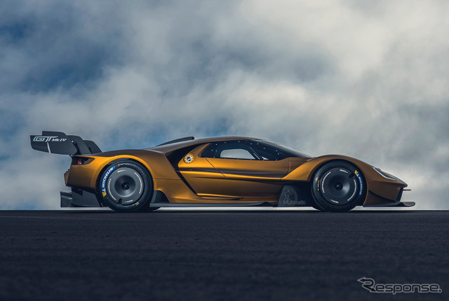 最後の現行モデルとなるフォード『GT』のサーキット専用車 『GT Mk IV』《photo by Ford》