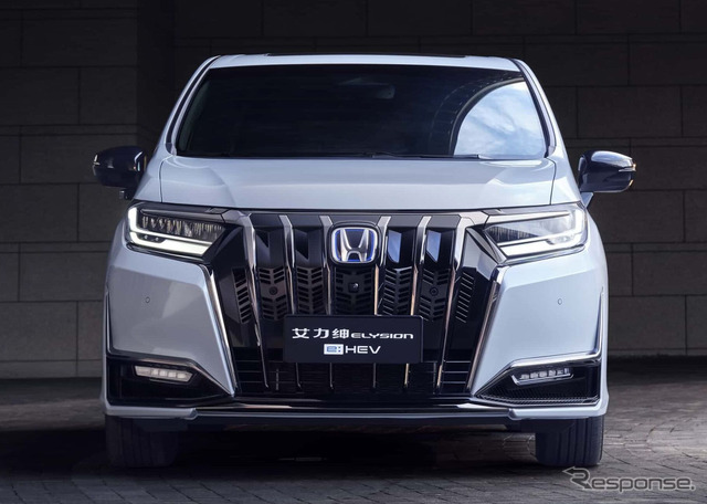 あのホンダ『エリシオン』が中国で生きていた！ 新グリル採用の新型