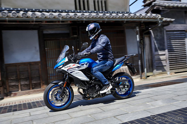 理想の大型バイクすぎる」スズキの新型クロスオーバー『SV-7GX』に期待