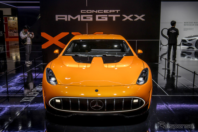趣味・スポーツ・実用 AMG Reaching for the Start 5分で400km分を充電！ メルセデス、未来の4ドアスポーツカー『AMG GT