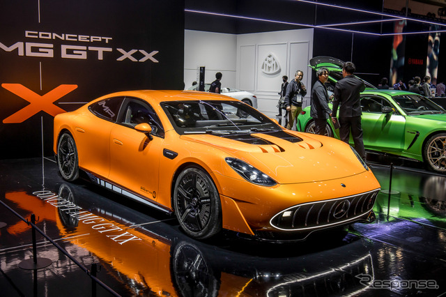 5分で400km分を充電！ メルセデス、未来の4ドアスポーツカー『AMG GT