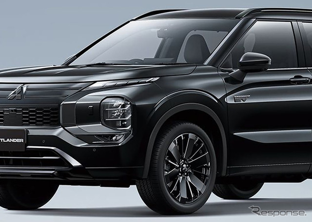 カッコ良すぎ」黒い三菱『アウトランダーPHEV』にSNSも注目！ 価格
