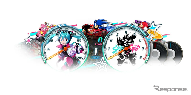 頭文字D THE ARCADE、『Project ONSOKU』コラボ開始…初音ミク登場 - e燃費