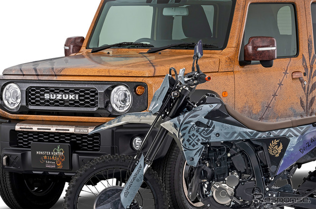 これは欲しすぎる…」スズキ『ジムニーノマド』と『DR-Z4S』の