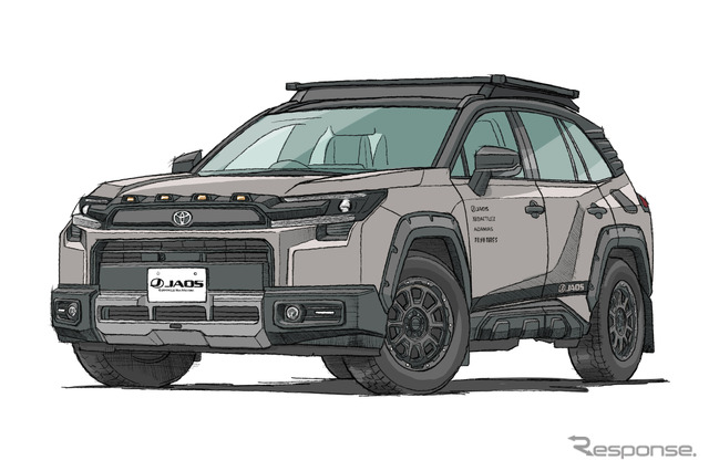 JAOS、2つのブースで新型トヨタ『RAV4』など7台を展示！ バハ1000完走