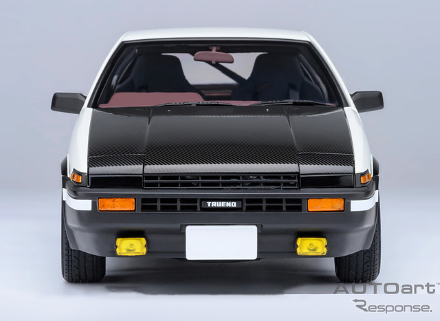 頭文字D』30周年記念、「ハチロク」最終仕様が18分の1ミニカーに…東京