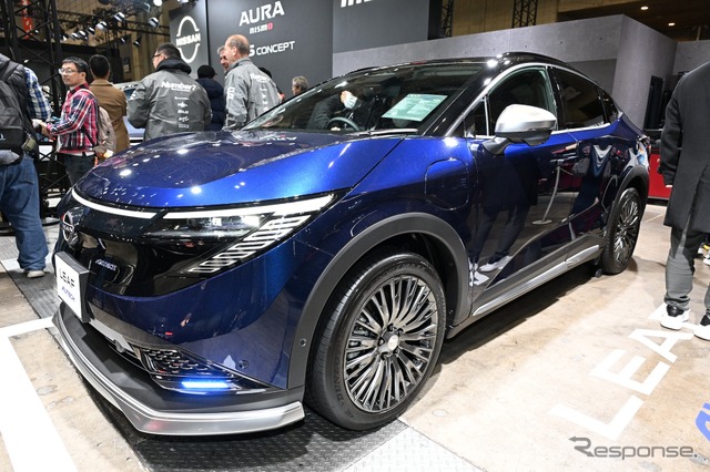 日産『リーフ AUTECH』が登場、「茅ヶ崎の海」モチーフのアイテムを