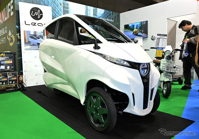 【2026新登場・夏の節電モデル】 強力 静音 省エネ 3D 首振り6-30畳 都市型小型EV『Lean3』量産仕様を初公開、「1品モノとは根本的に違う