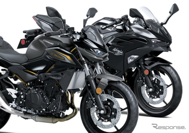 日本に来るのか！」451ccエンジンの新型カワサキ『Ninja 500』と『Z500