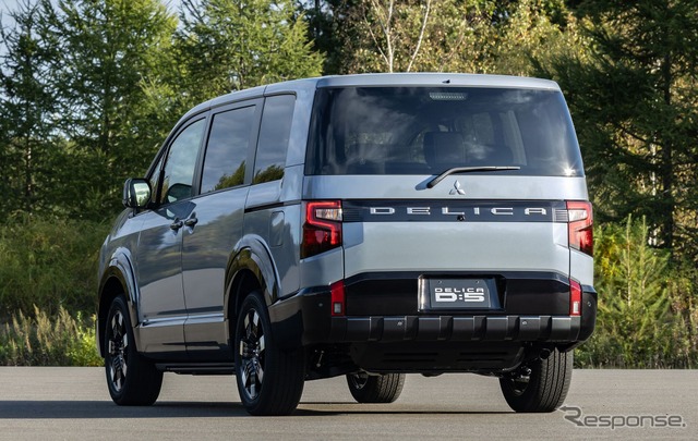 三菱『デリカD:5』改良新型、横浜ゴム「GEOLANDAR SUV」を新車装着 - e燃費
