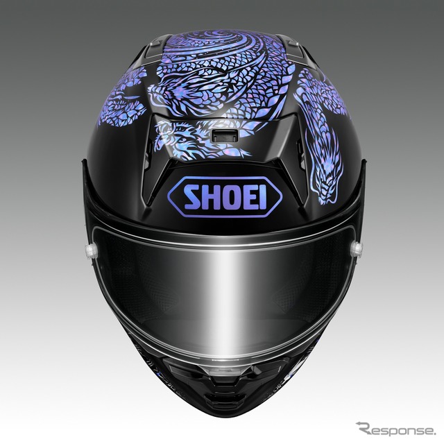 大蛇が乱舞！ SHOEI、フルフェイスモデル『X-Fiftee』に新グラフィック