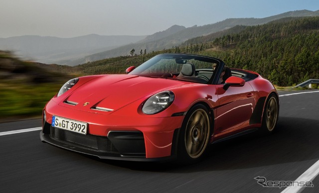 ポルシェ『911 GT3 S/C』、GT3初の全自動オープントップ登場…510馬力の