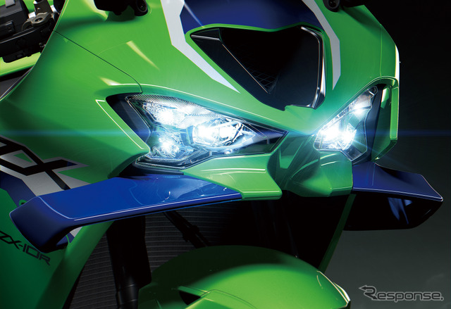 大型ウイングレットを新採用、新型カワサキ『Ninja ZX-10R』発売 248万