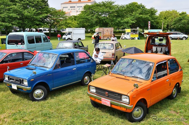 親子で受け継がれた三菱『ミニカ』など…第9回 昭和平成軽自動車展示会