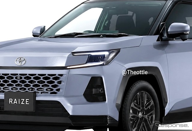 トヨタ『ライズ』がRAV4デザインに!? 次期型が驚きの進化、国内トップ