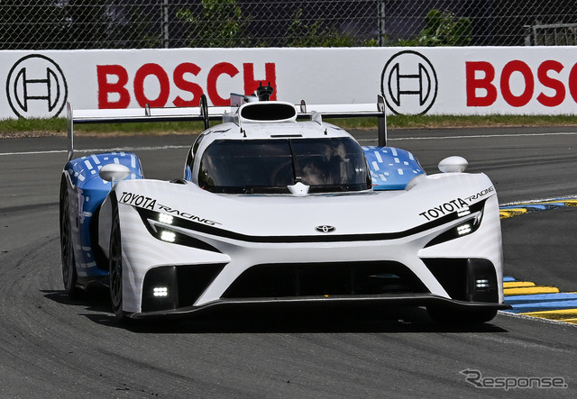 液体水素で走るレーシングカー、トヨタが「ル・マン24時間レース」で