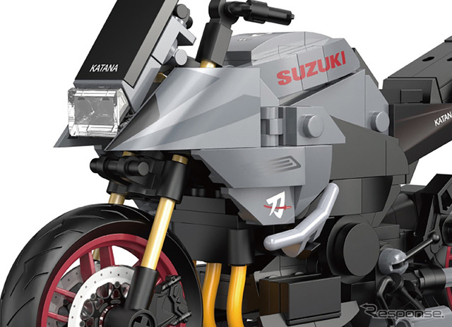 スズキ『カタナ』のブロックキット、よりコンパクトな1/12サイズが登場