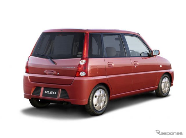 車種画像 背面 スバル プレオ ネスタ 1996年登録（660cc RA2 5MT 4WD レギュラー） - e燃費